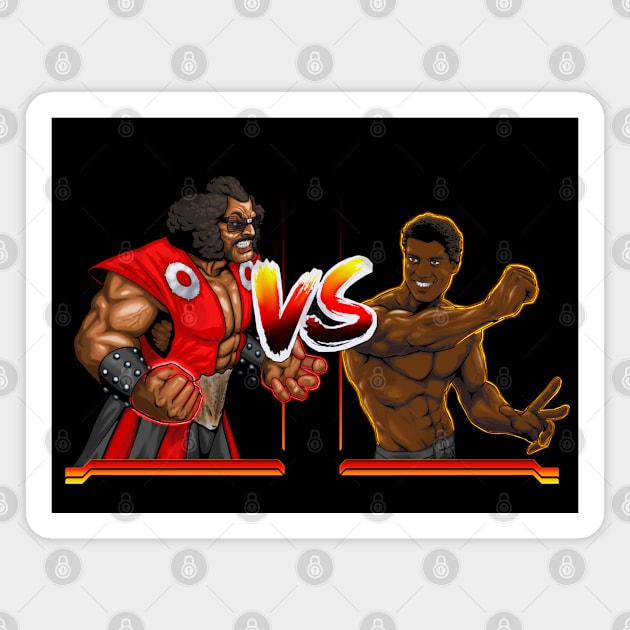 Last Dragon (Street Fighter style) Magnet by MunkeeWear